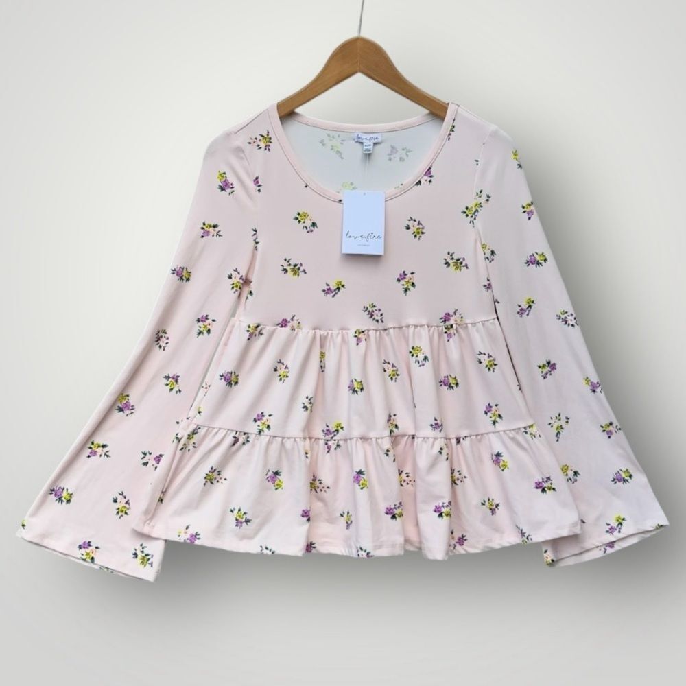 5 for $45 NWT Love Fire Top Blouse Shirt Size XS